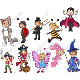Whimsical Kids Costume Set