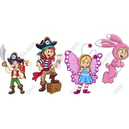 Whimsical Pirate and Fairy Collection