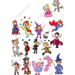 Whimsical Character Collection - Clipart