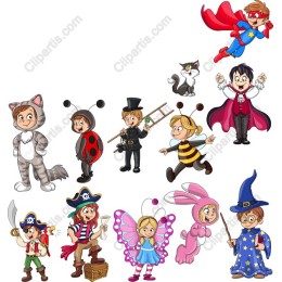 Whimsical Costume Character Set
