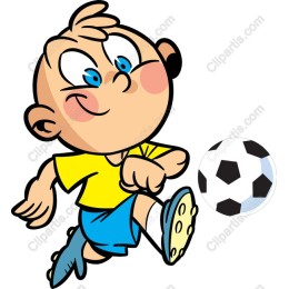 Energetic Soccer Boy