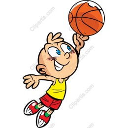 Cheerful Basketball Boy