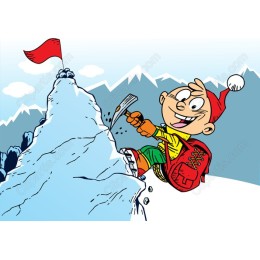 Playful Adventurous Climber