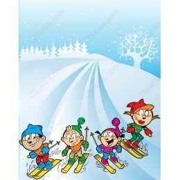 Winter Skiing Adventure
