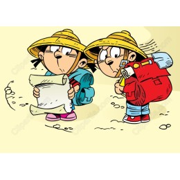 Cheerful Young Explorers Adventure