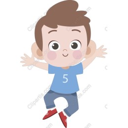 Cheerful Boy - Playful Character for Kids