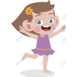 Cheerful Little Girl