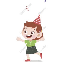 Joyful Party Girl