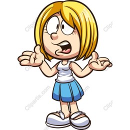 Playful Animated Girl