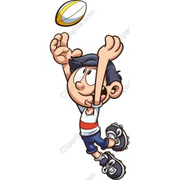 Playful Rugby Boy