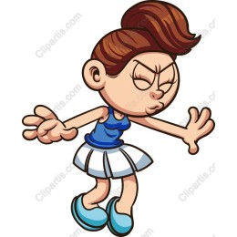 Dynamic Dance Girl