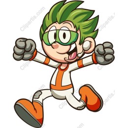 Energetic Adventure Kid