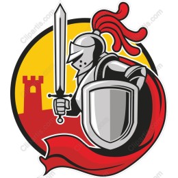 Epic Knight with Sword and Shield