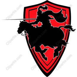 Valiant Knight on Horseback