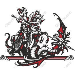 Heroic Knight vs. Dragon Fantasy