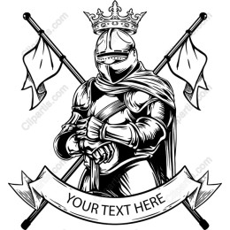Knight Valor with Personalization Banner
