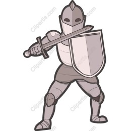  Knight - Armored Hero with Sword and Shield