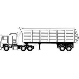 Modern Dump Truck