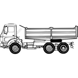Heavy-Duty Dump Truck