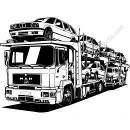 MAN Truck Car Transport