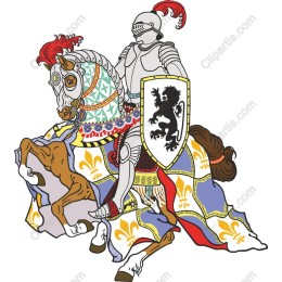 Heroic Knight on Horseback