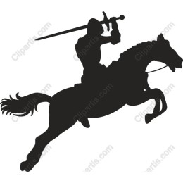 Mounted Warrior on Horseback