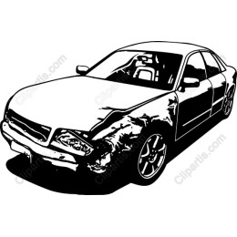 Damaged Car - Edgy For ers