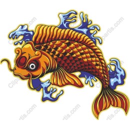 Vibrant Koi Fish