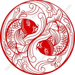 Double Koi Fish