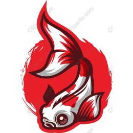 Vibrant Koi Fish