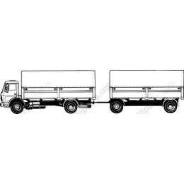 Double-Axle Freight Truck