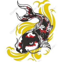 Majestic Koi Fish