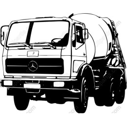 Mercedes-Benz Concrete Mixer Truck