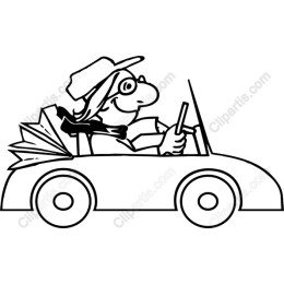Whimsical Car Character