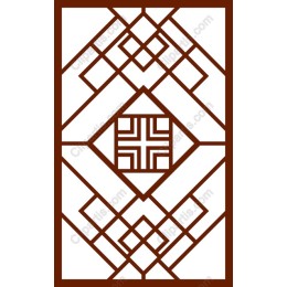 Elegant Brown Geometric
