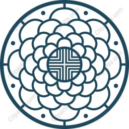 Charming Circular Floral