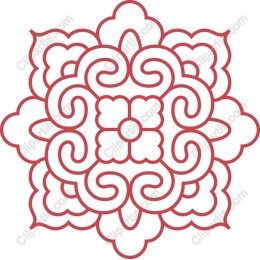 Ornate Floral Mandala