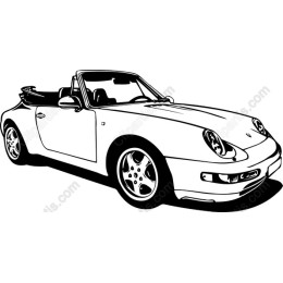 Classic Convertible Sports Car