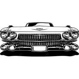 Classic 1950s Vintage Car