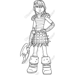 Fierce Female Warrior