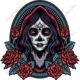 Elegant Sugar Skull