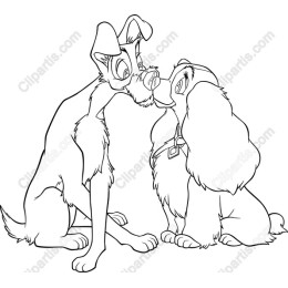 Charming Dog Couple