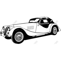 Vintage Convertible Car