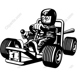 Vintage Go-Kart Racer