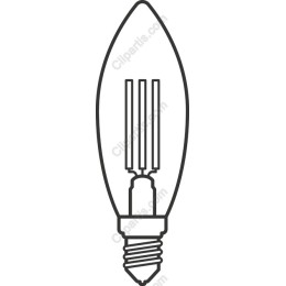 Sleek Modern Light Bulb