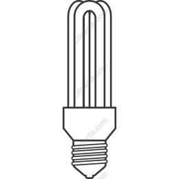 Eco-Friendly Compact Fluorescent Light Bulb