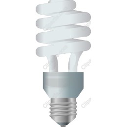 Spiraled Energy-Efficient Light Bulb