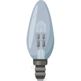 Modern Glass Light Bulb