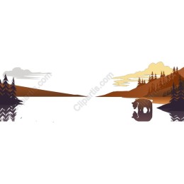 Tranquil Lakeside Bear