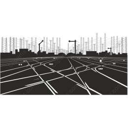 Modern Industrial Landscape
